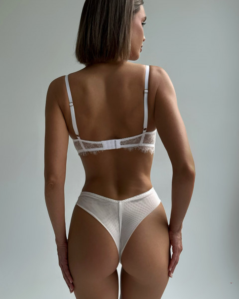 Комплект White Chantilly бюст+трусики