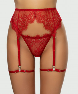 Пояс для чулок Red Chantilly